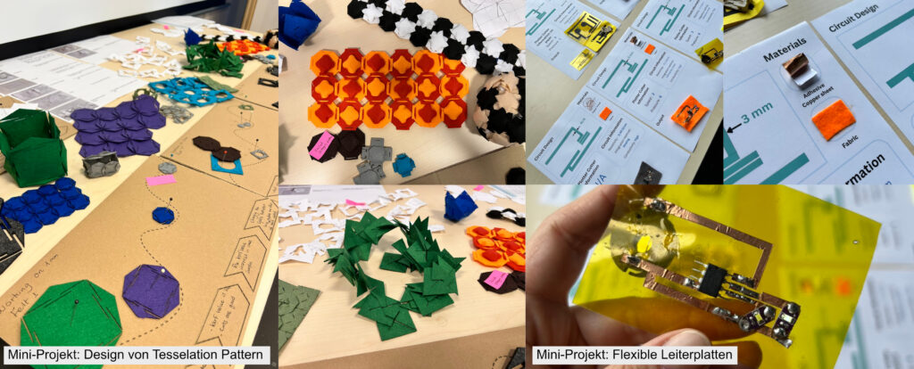 Eine Collage vieler Projekte