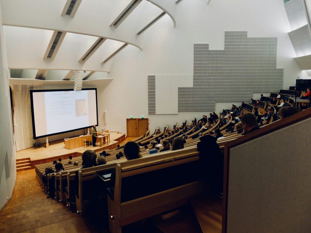 Ein Hörsaal 